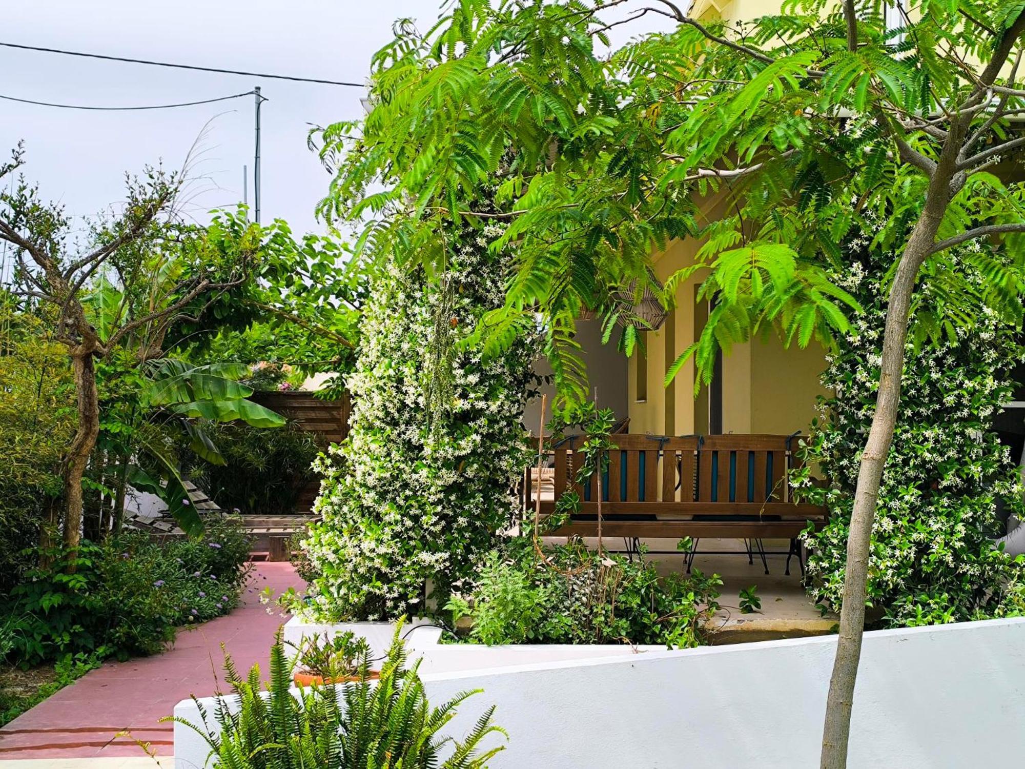 Ferienwohnung Seaside Jacaranda Schinias Exterior foto