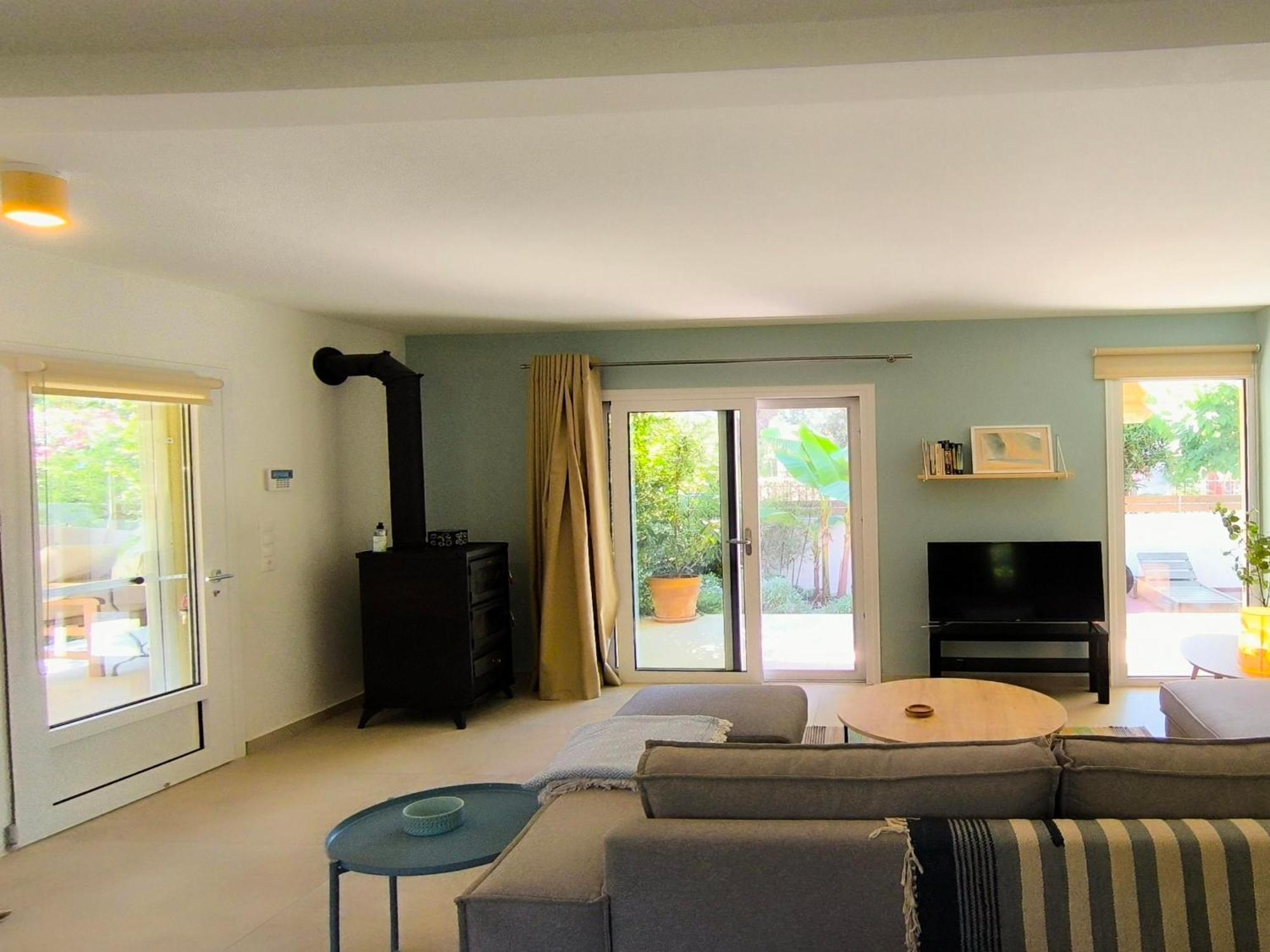 Ferienwohnung Seaside Jacaranda Schinias Exterior foto